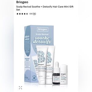 Briogeo Scalp Revival Soothe + Detoxify Hair Care Minis Set
